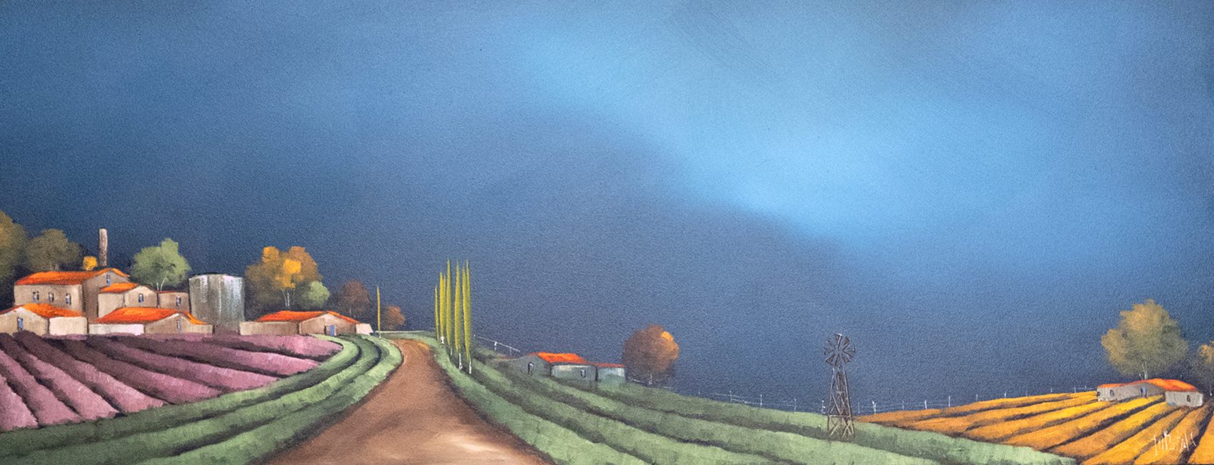 The Road Home, Small Sky Series — 60 × 23 cm — R2 250