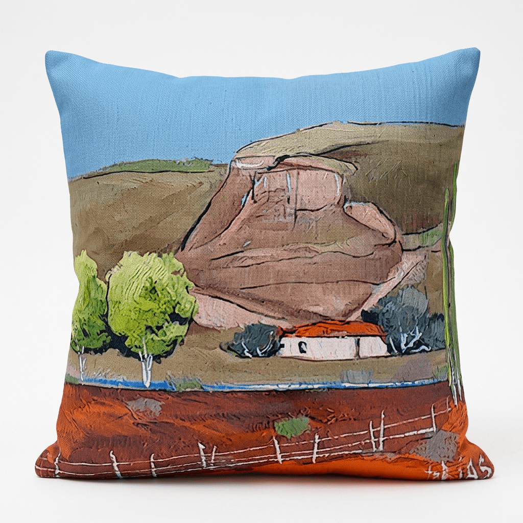Skedêpi cushion — Berg en Blou