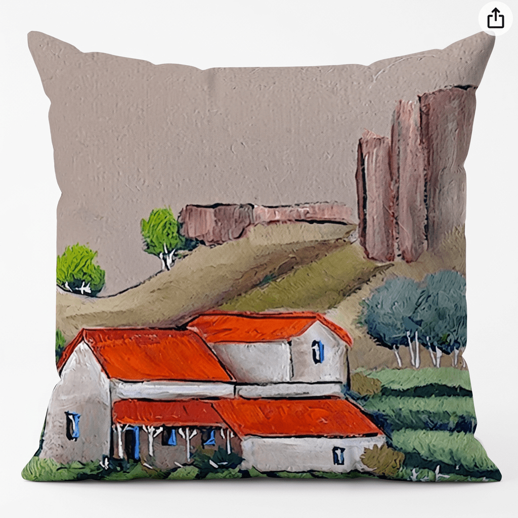 Skedêpi cushion — Rooftops